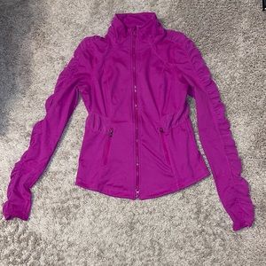Zella zip-up athletic jacket - small